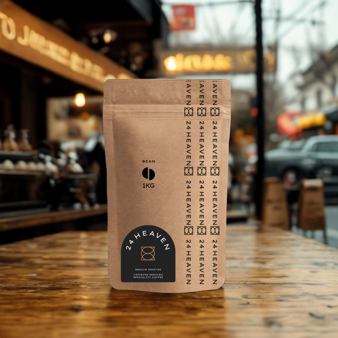 24Heaven Speciality Half Caff Coffee Beans 1KG